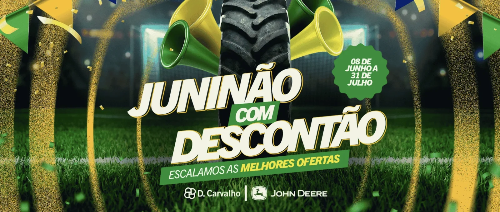 D. Carvalho · Campanha sazonal Juninão com Descontão