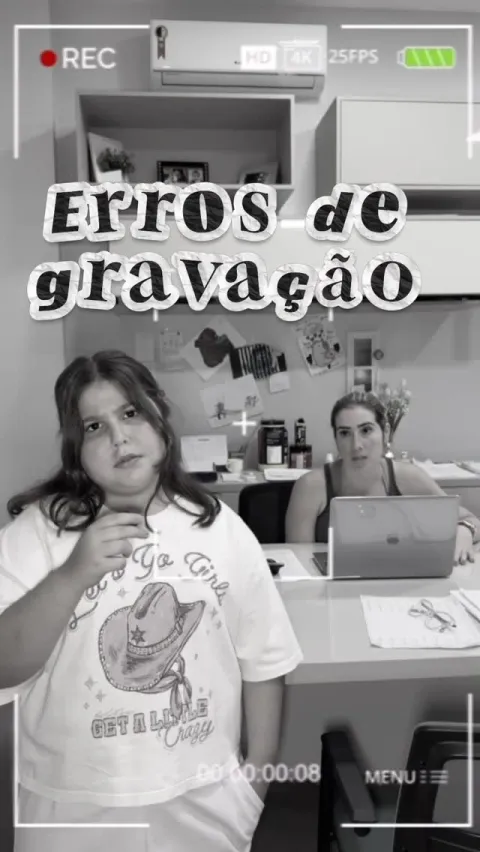 Entre uma gravação e outra teve erro, improviso e muita diversão. Quem também ama ver os pequenos roubando a c