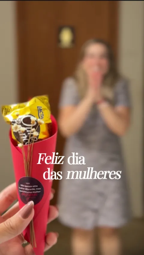 Hoje muita gente vai falar sobre o Dia da Mulher.