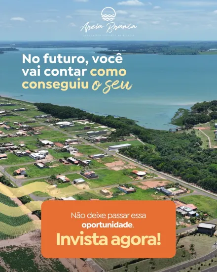 Post de areia branca