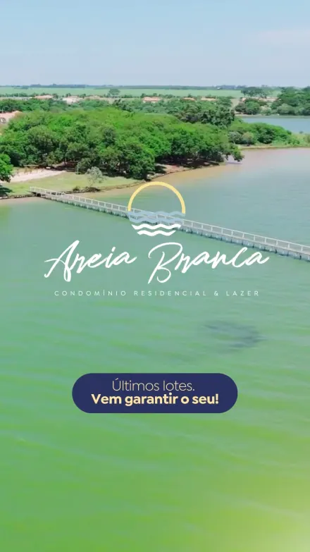 Post de areia branca
